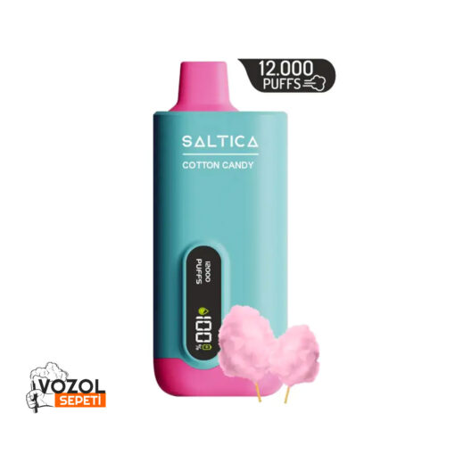 Saltica 12000 Cotton Candy Puff