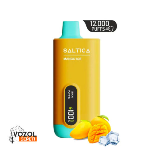 Saltica 12000 Mango Ice Puff
