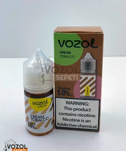Vozol Cream Tobacco 30ML Likit